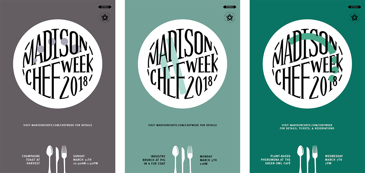 Chef Week Poster Designs
