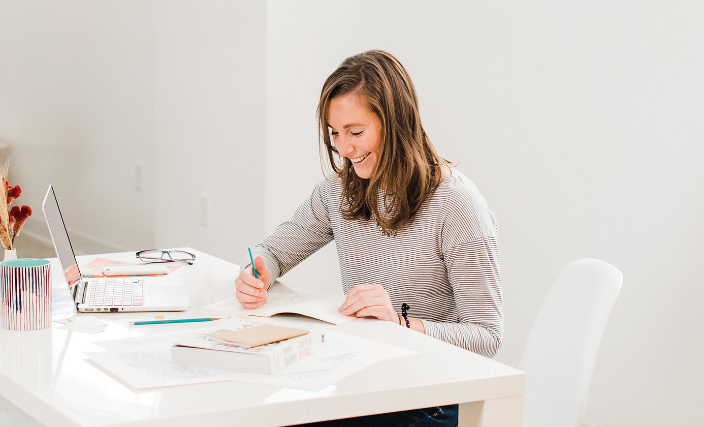 Behind the Scenes: My Typical Day as a Freelance Designer- Christie Evenson